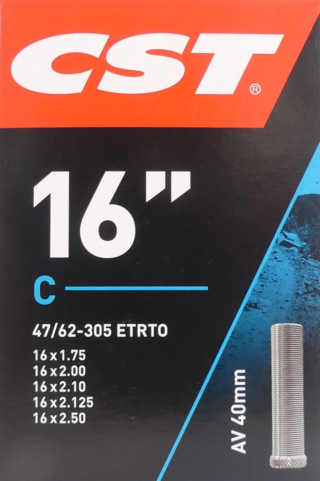 Binnenband CST AV40 16x 1.75" / 47/62-305