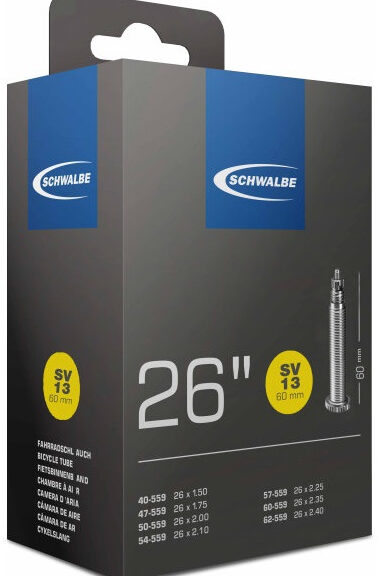 Binnenband 40-62-559 Schwalbe SV13+ 26" - 60mm ventiel