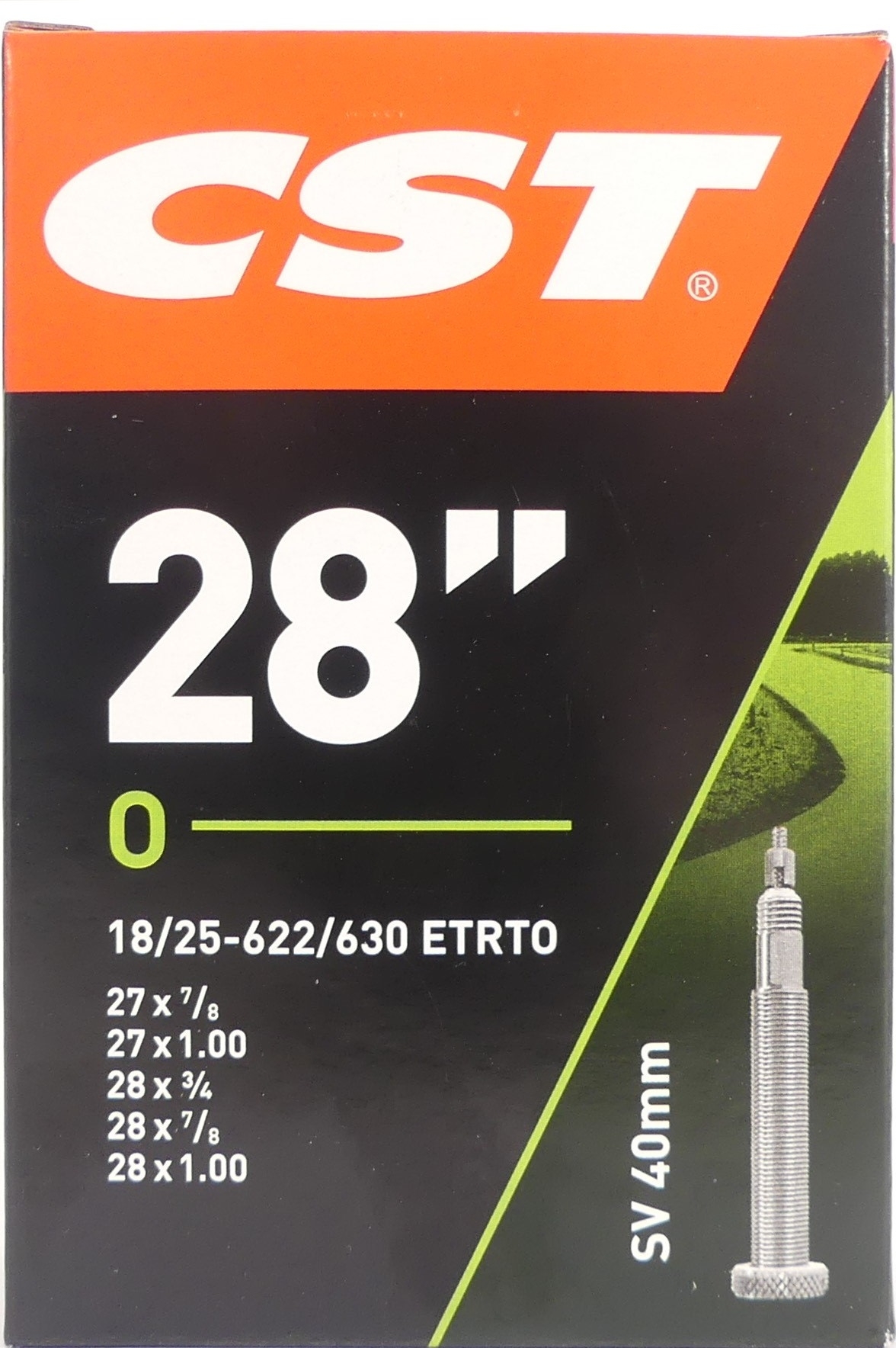 Binnenband CST SV40 28 x 7/8" / 18/25-622/630