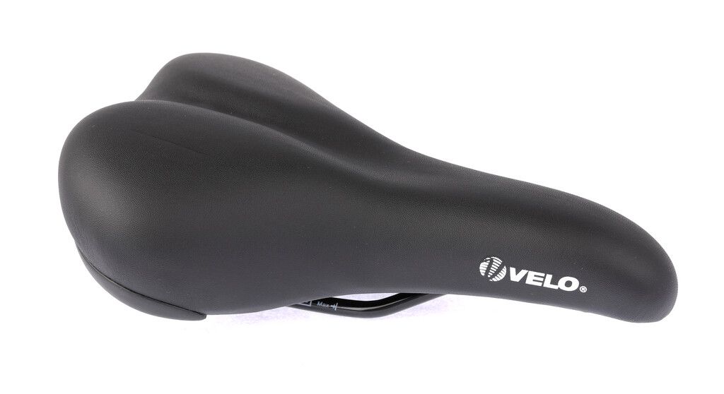 Kinderzadel Velo Junior voor 20-24" kinderfiets - zwart