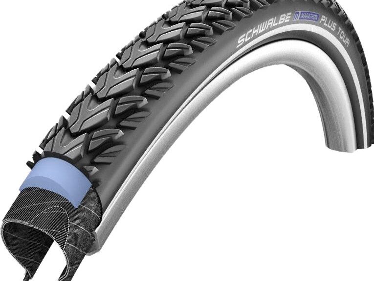 Buitenband Schwalbe Marathon Plus Tour SmartGuard 28 x 1.40" / 37-622 mm - zwart met reflectie
