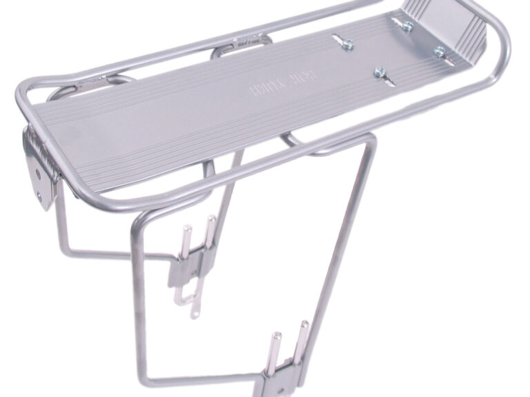 Achterdrager verstelbaar 24-28" Bor Yueh BY332 aluminium - zilver
