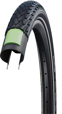 Buitenband Schwalbe Green Marathon GreenGuard 16 x 1.35"/35-349 mm - zwart met reflectie - Afbeelding 3
