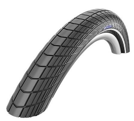 Buitenband Schwalbe Big Apple RaceGuard 20 x 2.00" / 50-406 mm - zwart met reflectie