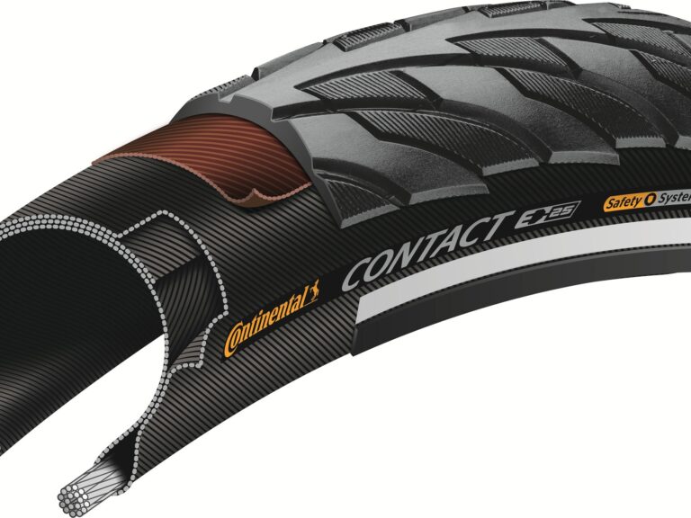 Buitenband Continental Contact 28 x 1.75" /47-622 - zwart met reflectie