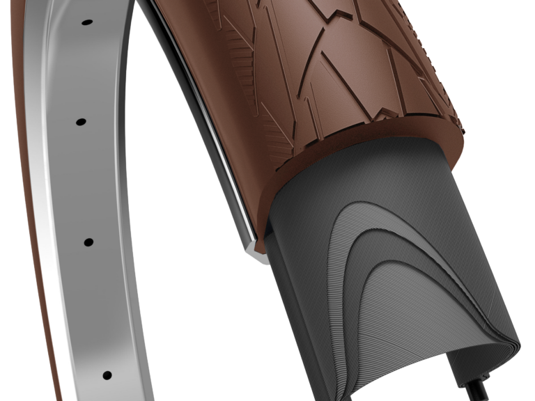 Buitenband Edge Mambo 28 x 2.00"/ 50-622 mm - donkerbruin met reflectie