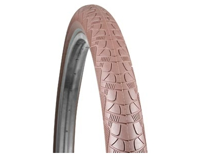 CST Zeppelin Außenreifen 28 x 1.75 x 2" / 47-622 mm, pannensicher – braun mit Reflektoren