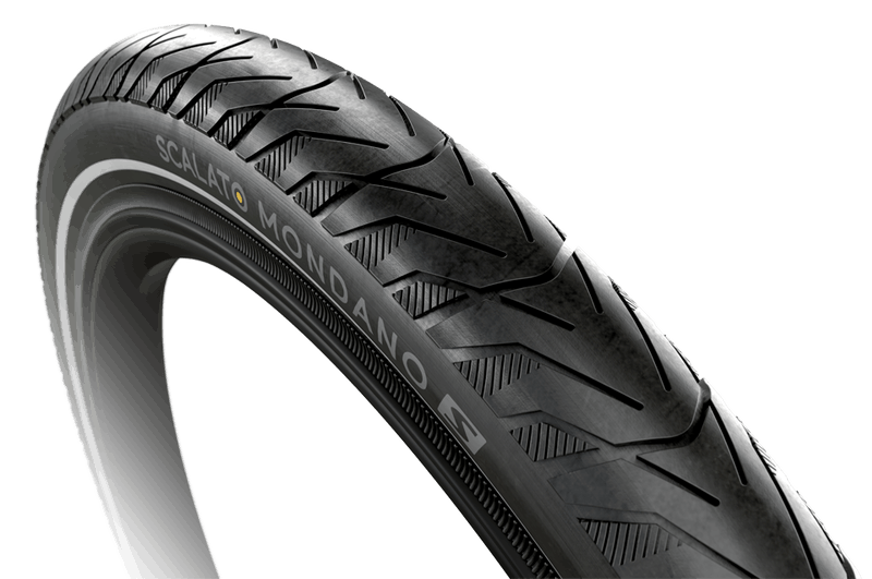 Buitenband Scalato Mondano 28 x 2.00"/ 50-622 mm - zwart met reflectie