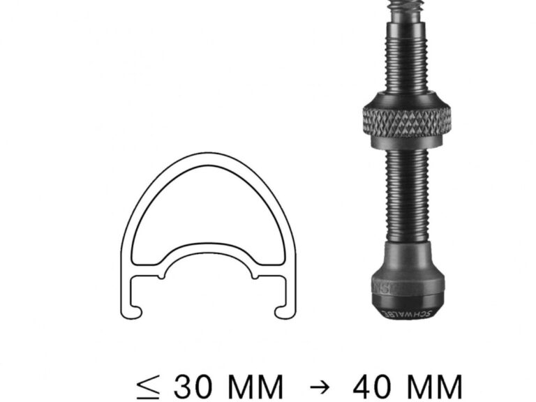 Tubeless ventiel Schwalbe 40mm (2 stuks)