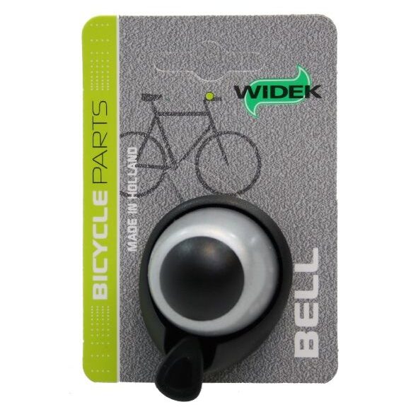 Fietsbel Widek Decibell 2 - zilver (op kaart)