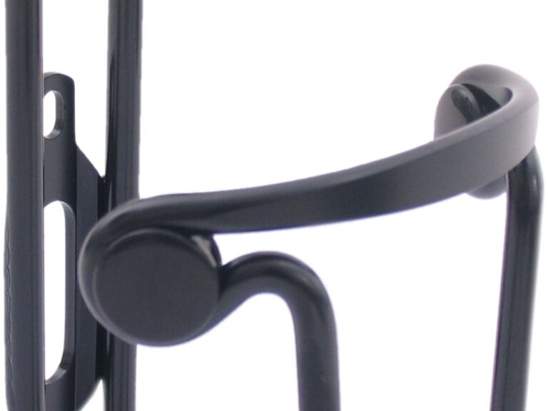 Bidonhouder Massload ø6mm met slipdop - aluminium - zwart