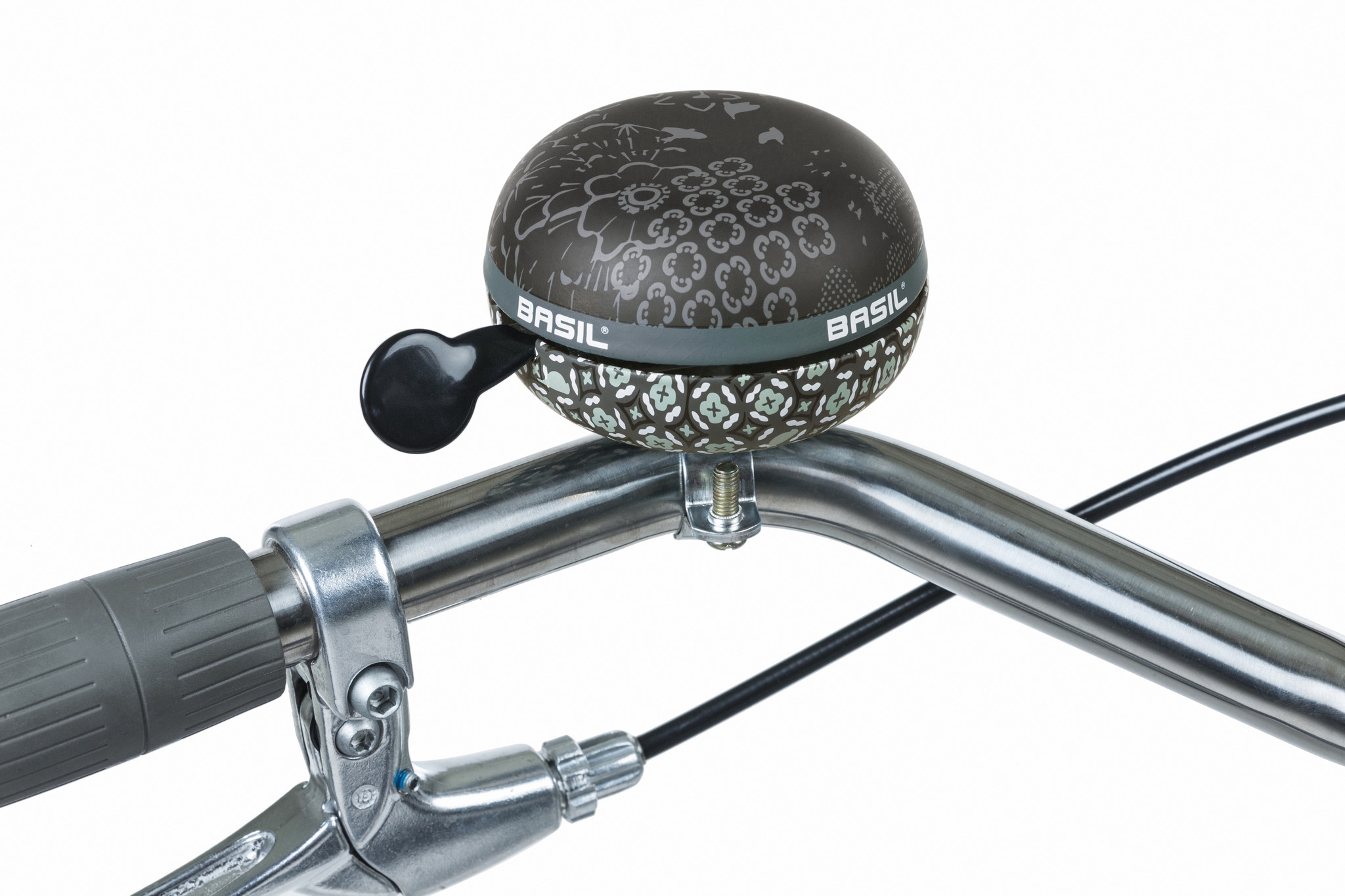 Fietsbel Ding-Dong Basil Bohème ø80mm - black - Afbeelding 2