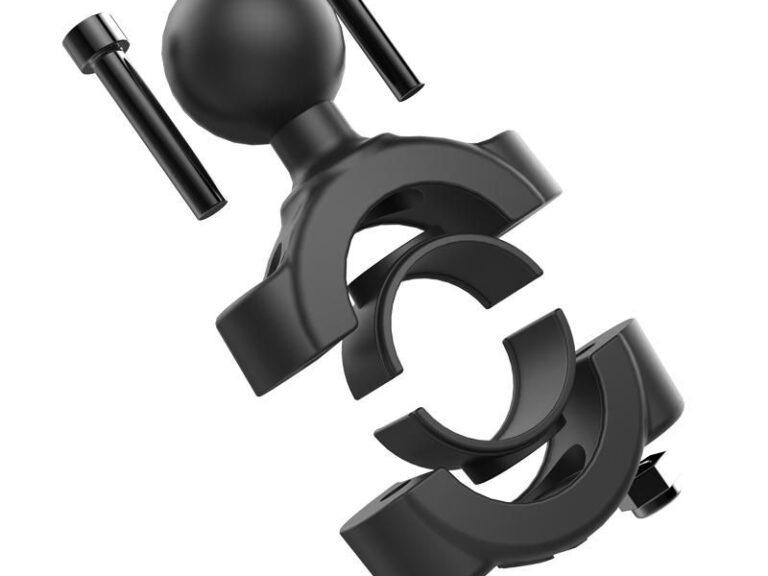 X-grip stuurmontage voor large smartphone RAM Mounts met korte arm tot ø25,4 mm