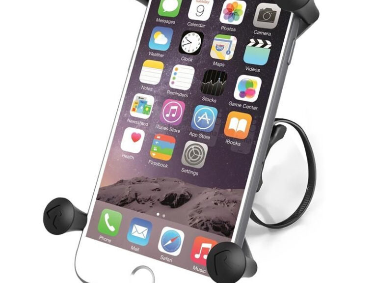 Universele X-grip montageset voor large smartphone RAM Mounts EZ-OF/OFF met tie-rip bevestiging