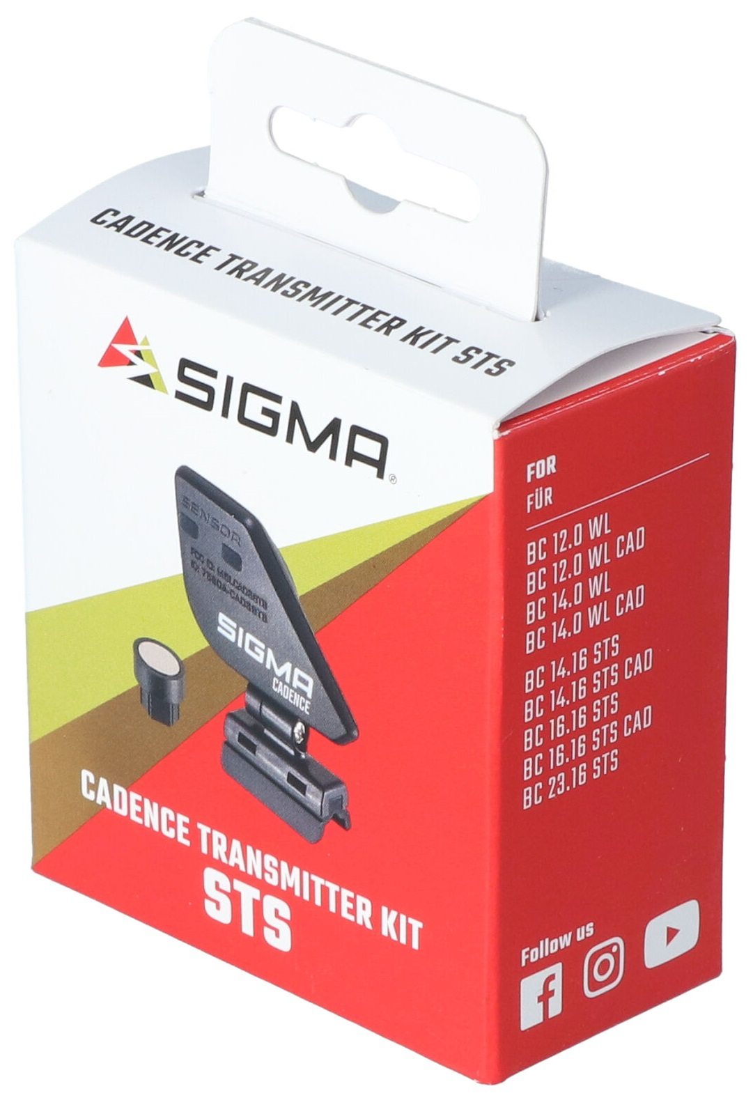 Trapfrequentiesensor set Sigma STS (sensor + spaakmagneet) - Afbeelding 3