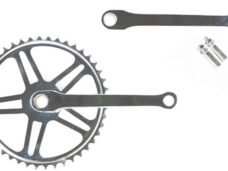 Crankstel 44T Vinty met spie 170mm crankarm - chroom
