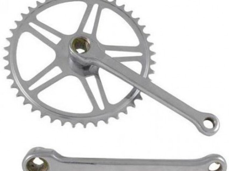 Crankstel 44T Vinty spieloos 170mm crankarm - chroom