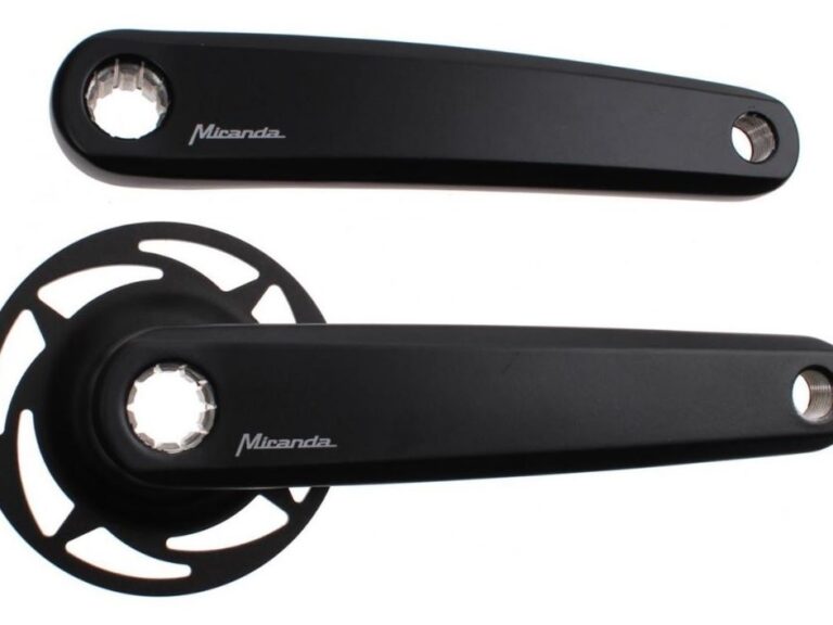 Crankset Miranda E-Bike Bosch-2 Isis Delta 170mm - zwart