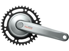 Crankstel 38T Shimano Nexus C6000 met 170mm crankarm - zilver