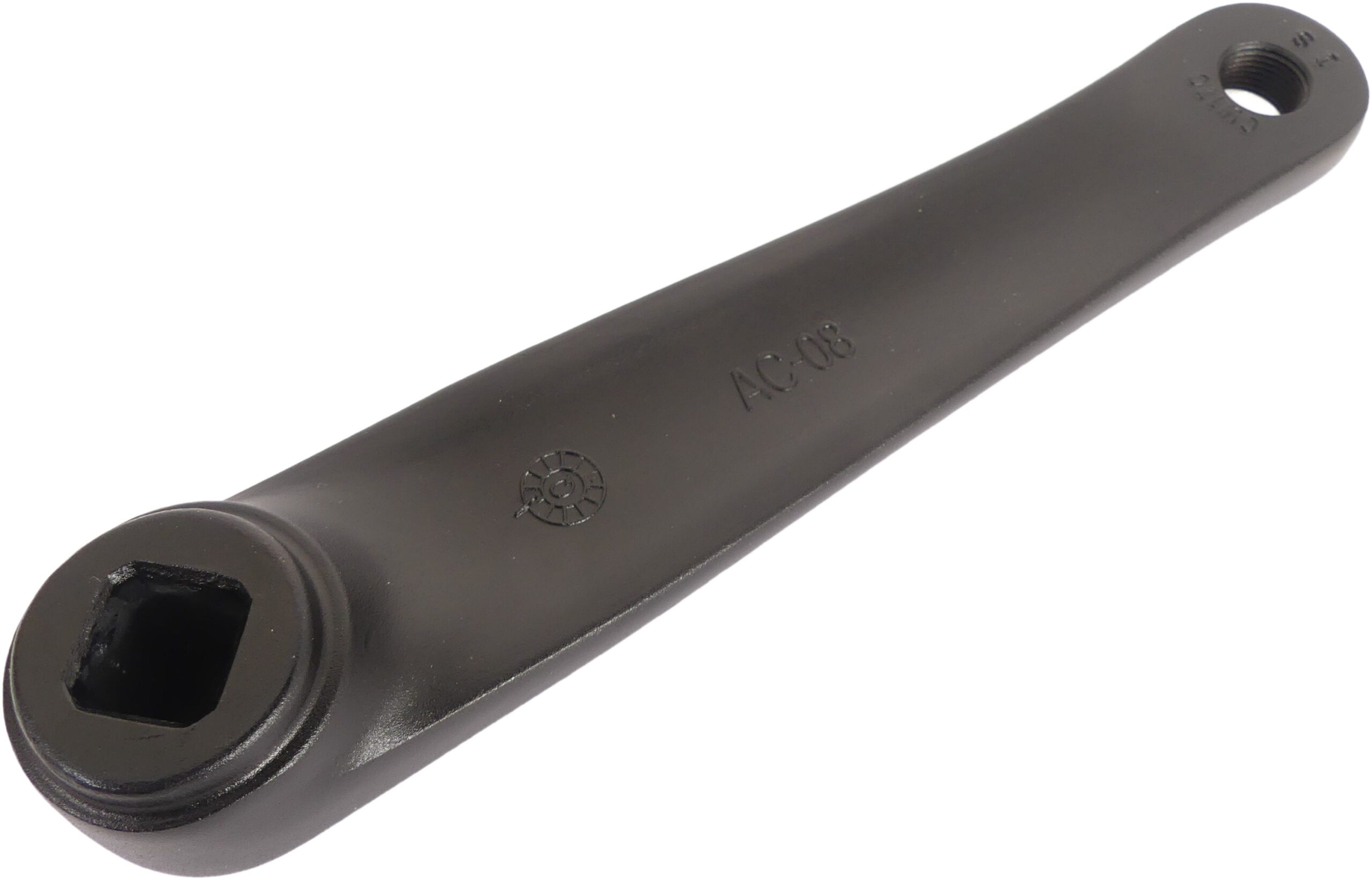 Crankarm links Edge ATB 170mm aluminium - zwart - Afbeelding 3