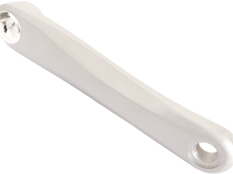 Crankarm links Edge ATB 170mm aluminium - zilver