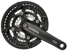 Crankstel 3 x 10 speed Shimano Trekking FC-T521 met 175mm crankarm 44-32-24T Octalink - zwart
