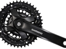 Crankstel 6/7/8 speed Shimano Tourney FC-TY501 met 170mm crankarm 48 x 38 x 28T - zwart