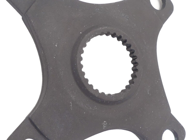 Crankstel Miranda Spider 47.5mm tbv. Bosch Gen 4 4-arm - zwart