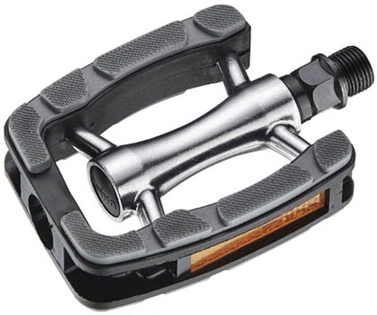 Pedaalset Marwi SP-823 aluminium huis met anti slip - grijs