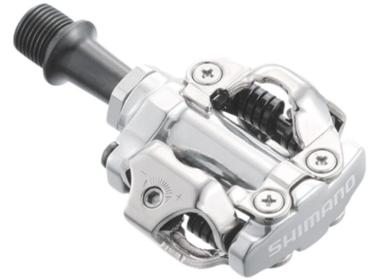 Pedaalset Shimano SPD M540 met plaatjes SM-SH51 - zilver
