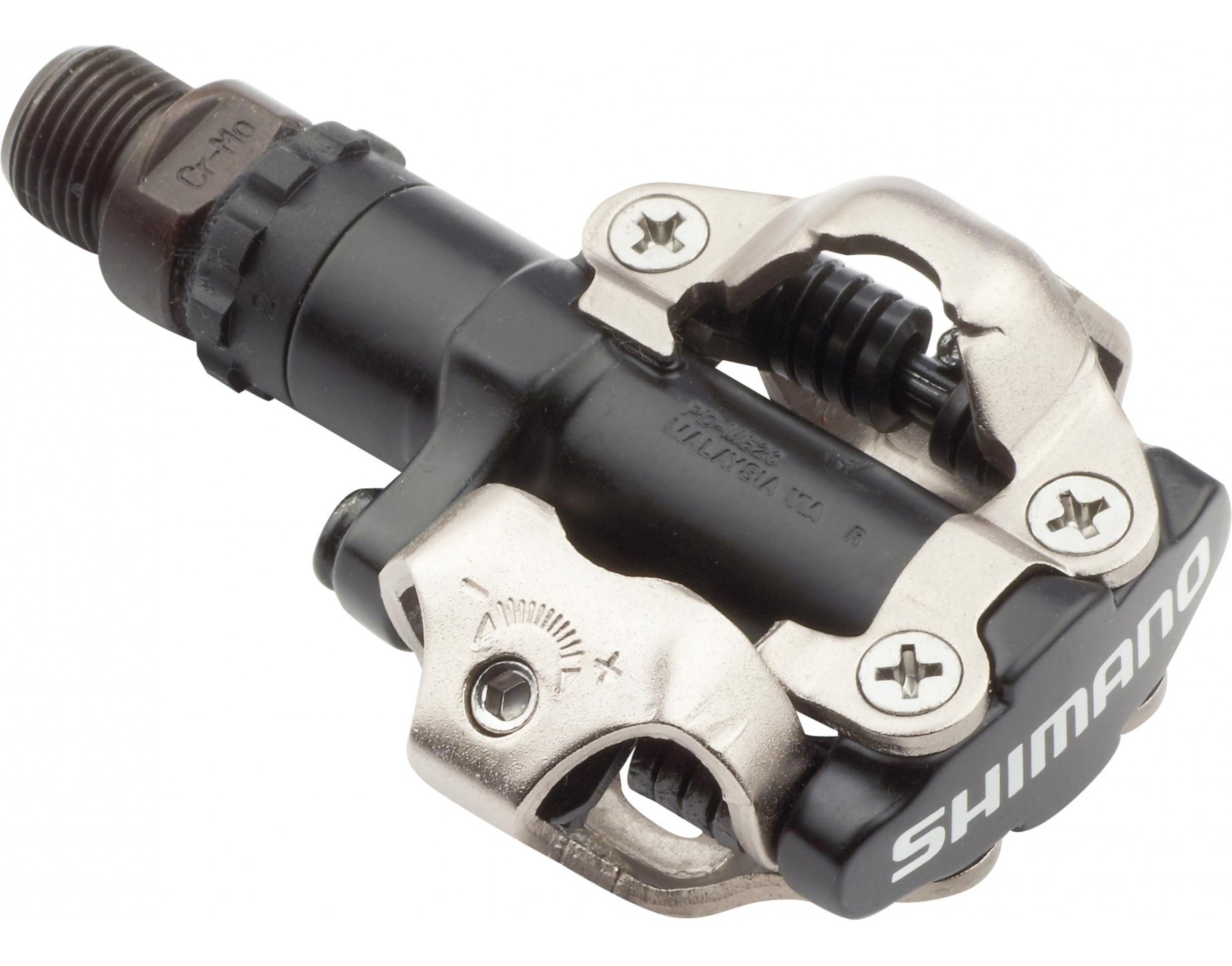 Pedaalset Shimano SPD M520 met schoenplaatjes SM-SH51 - zwart - Afbeelding 2