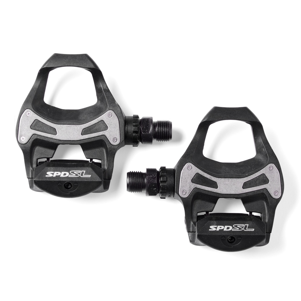 Pedaalset Shimano SPD-SL PDR550 met plaatjes SM-SH11 - zwart - Afbeelding 2