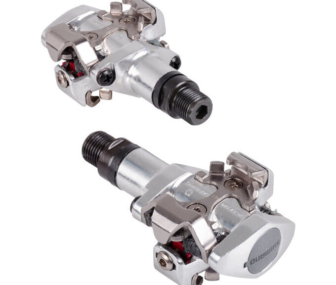 Pedaalset Shimano PD-M505 SPD - zilver
