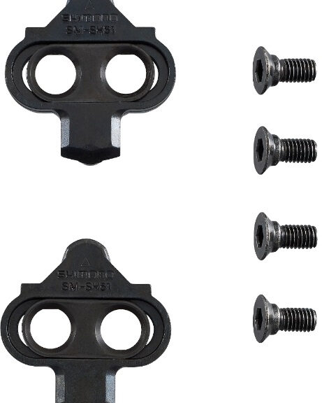 Schoenplaatjes Shimano SM-SH51 SPD zonder achterplaat (eenzijdig uitklikbaar)