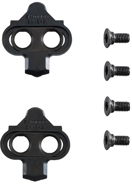 Schoenplaatjes Shimano SM-SH51 SPD zonder achterplaat (eenzijdig uitklikbaar)