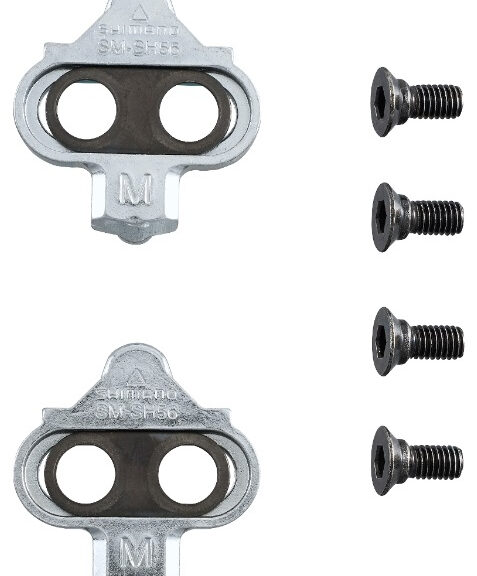 Schoenplaatjes Shimano SM-SH56 SPD zonder borgplaatjes (meerzijdig uitklikbaar)