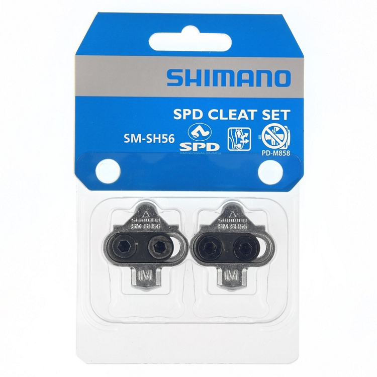 Schoenplaatjes Shimano SM-SH56 SPD zonder borgplaatjes (meerzijdig uitklikbaar) - Afbeelding 2