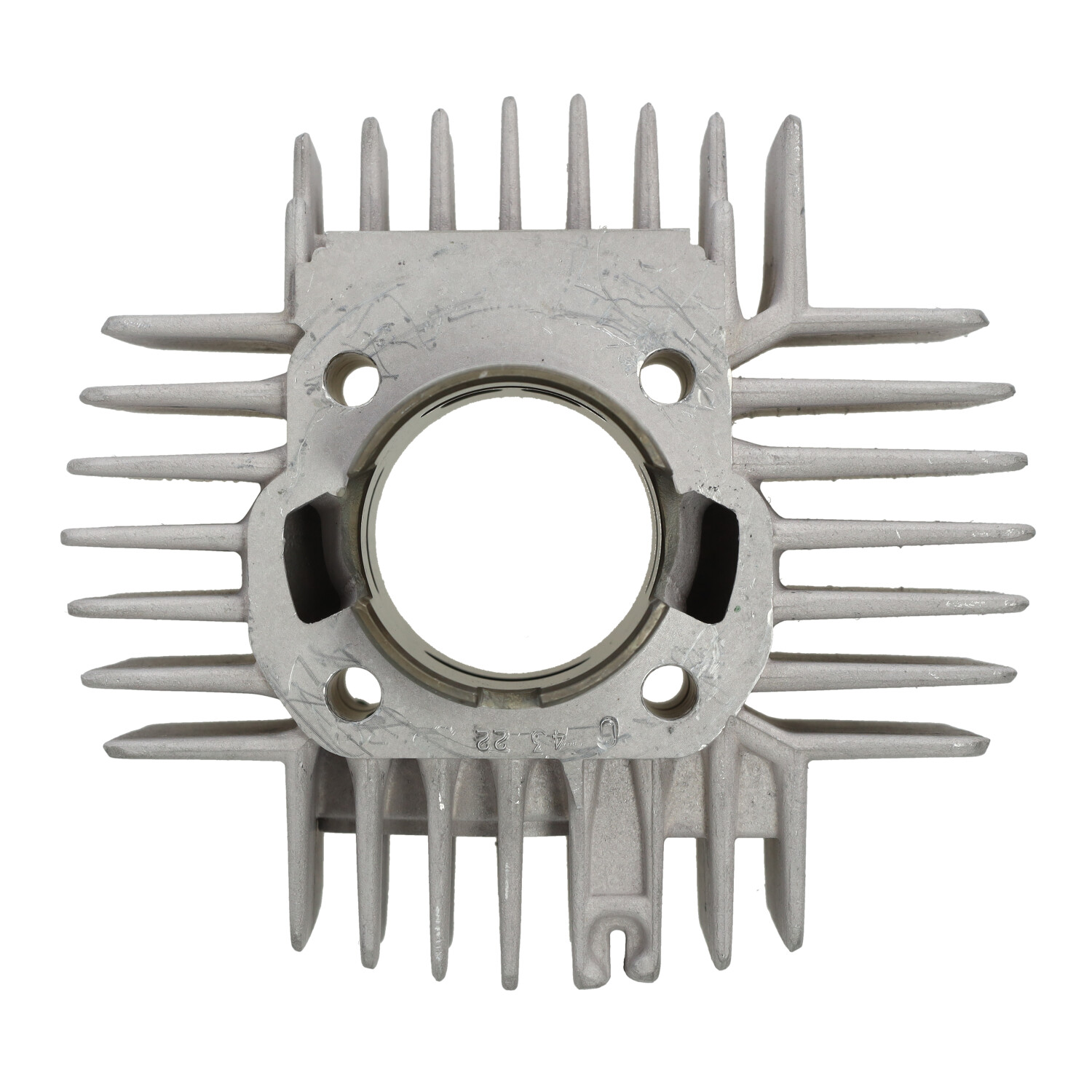 Cilinder Malossi aluminium nikasil pen 12 60cc 44mm Puch X30, Puch Maxi 312621 - Afbeelding 6