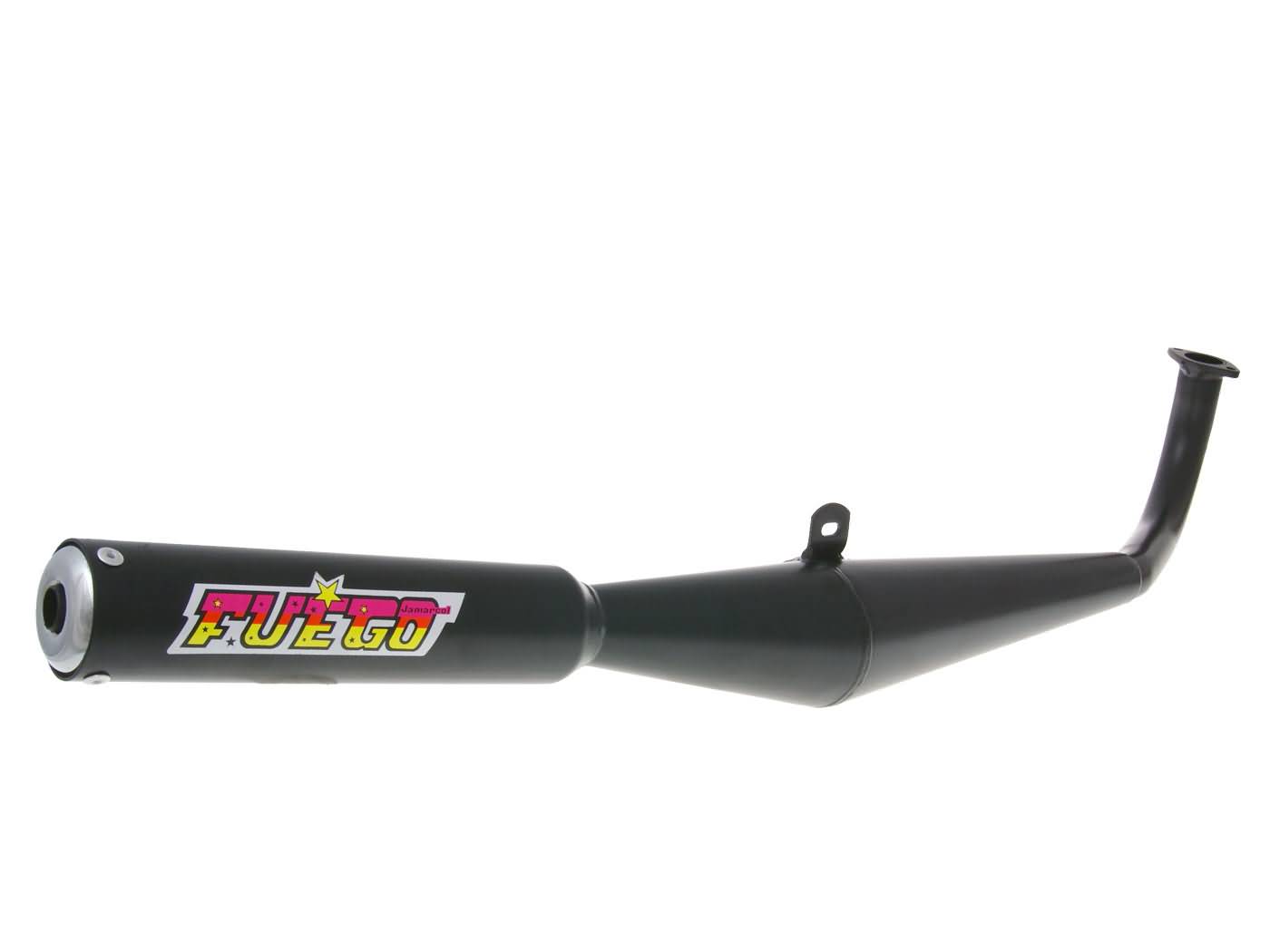 Uitlaat Jamarcol Model Bos (made In Eu) 28mm Zwart A3, Tomos A35 - Afbeelding 2