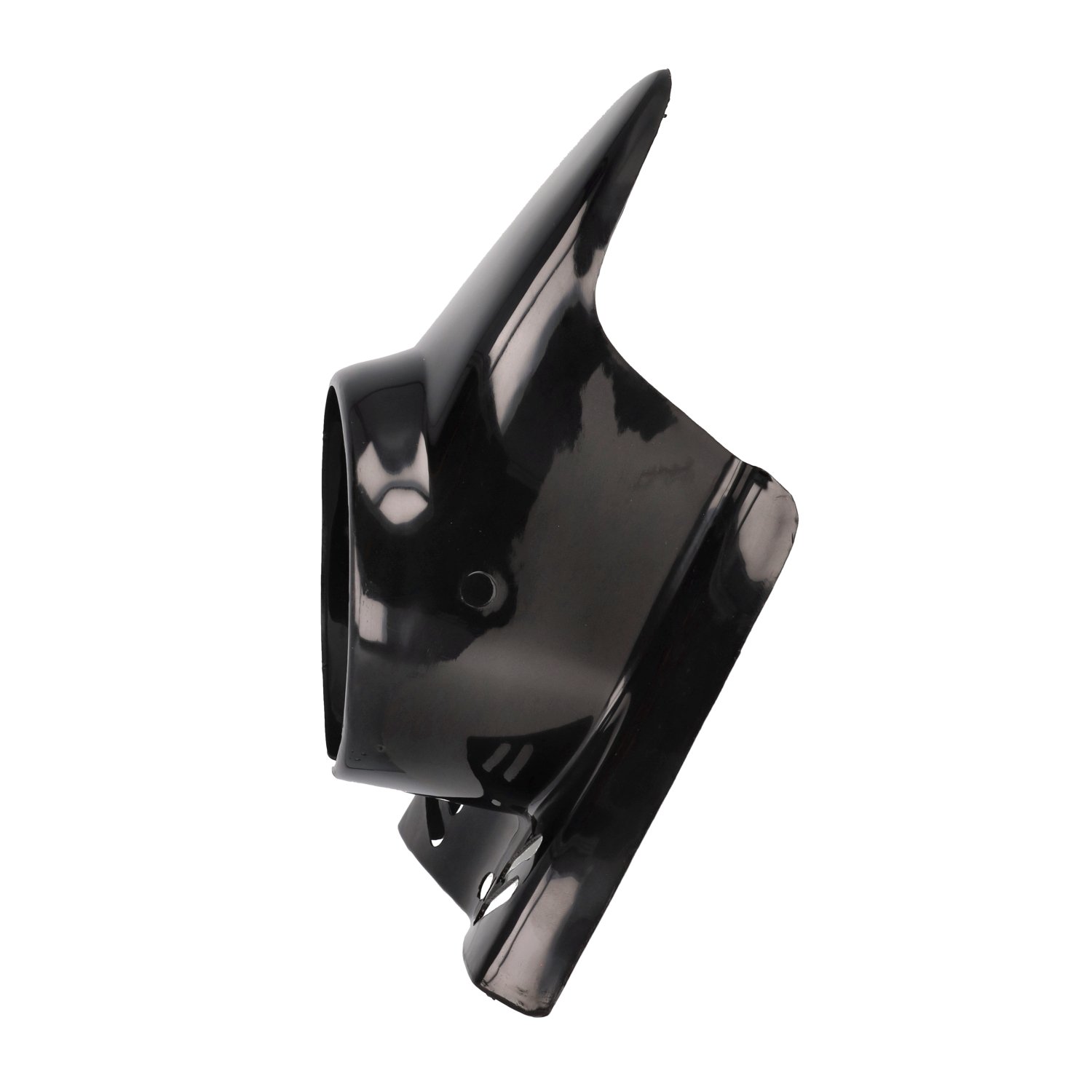 Koplampspoiler DMP rond zwart Puch Maxi - Afbeelding 3