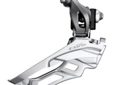 Voorderailleur 3 x 8-speed Shimano Claris FD-R2030 ø34,9 mm klem met adapter ø31,8/28,6 mm / down-pull 63-66° hoek 46-52T - grijs