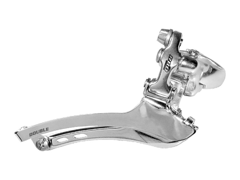 Voorderailleur 2 x 8 speed Sunrace FDR80 bottom pull met ø31.8 klemdiameter (M) 28.6mm (S)
