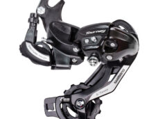 Achterderailleur 6/7-speed Shimano Tourney TY500 met haak (B-Type) - zwart