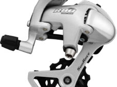 Achterderailleur 8-speed Sunrace RDR81 met korte kooi - directe montage - zilver