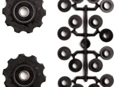 Derailleurwieltjes 2 x 10 tands Elvedes met standaard afgedichte lagers en spacers
