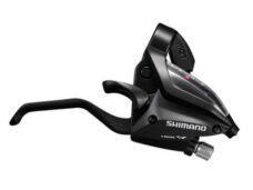 Manette de vitesses (droite) avec levier de frein 7 vitesses Shimano ST-EF500 - 2 doigts - noire