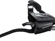 Versteller (rechts) met remhendel 8 speed Shimano ST-EF500-4 - 4 vingers - zwart