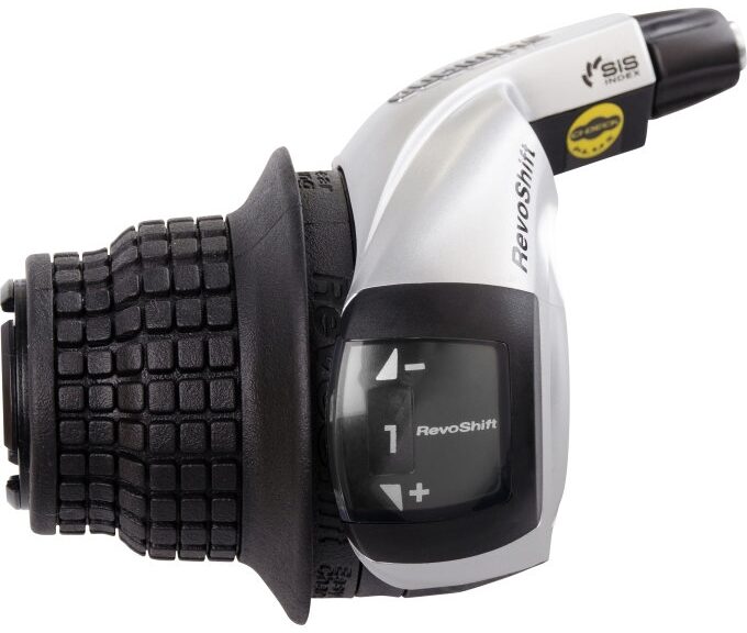 Draaiversteller (links) 3 speed Shimano Tourney SL-RS45 - zwart/zilver