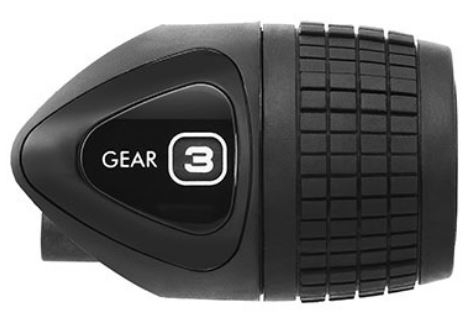 Draaiversteller Sunrace HSJ237 voor Shimano Nexus 3 versnellingsnaaf
