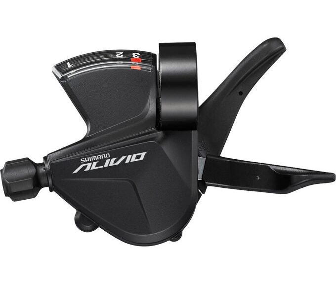 Versteller (links) 3 speed Shimano Alivio SL-M3100 - zwart